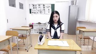 女学生放课辅导被疯狂插入后主动口爆无限精 swag daisybaby